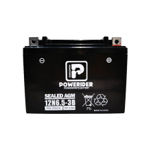 12V 6.5AH 12N6.5AH3B MF Batterie de démarrage de motocyclette au plomb-acide MF